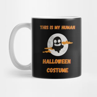 This Is My Human Halloween Costume Mug